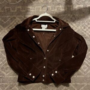 Live a little corduroy jacket